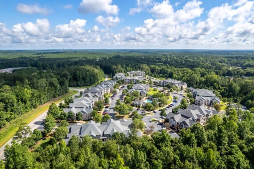 Aerial View at Woodland Trail, LaGrange, Georgia