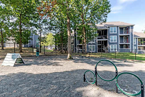 Dog Park with agility equipment