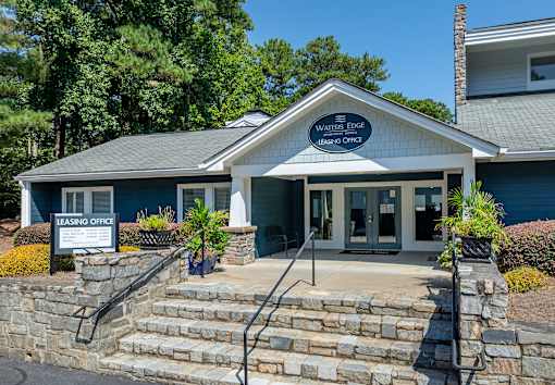 A leasing office for waters edge leasing office.