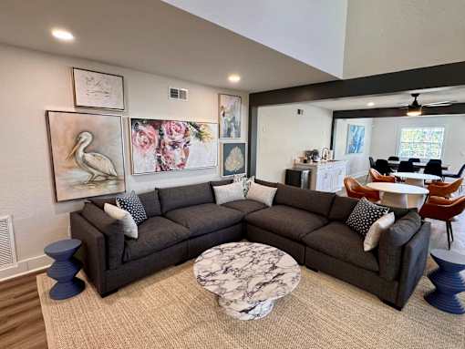 Resident clubhouse and coffee bar