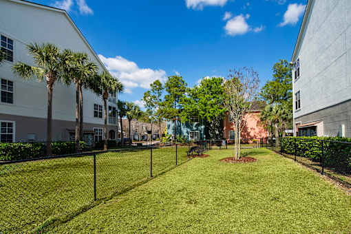 the preserve at ballantyne commons apartments courtyard with grass