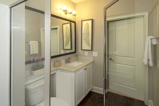 Renovated Bathrooms With Quartz Counters at Greystone Pointe, Knoxville, 37932