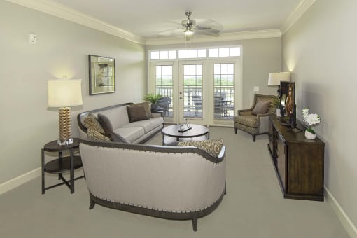 Living Room at Greystone Pointe, Knoxville