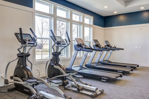 the gym at the windsor court apartments md