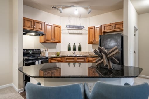 Kitchen at Woodland Trail, LaGrange, Georgia