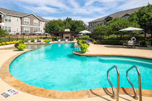 swimming pool at Orion McCord Park, Little Elm, TX, 75068