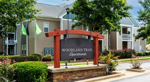 Property Signage at Woodland Trail, LaGrange, Georgia