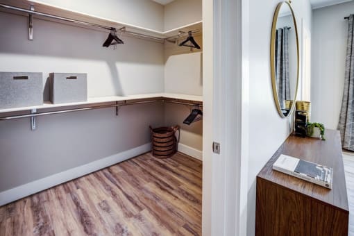 Closet at Icon Apartment Homes at Ferguson Farm, Bozeman, 59718