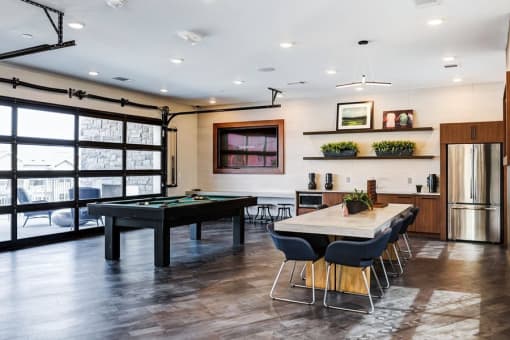 Interior decor at Icon Apartment Homes at Ferguson Farm, Bozeman, Montana