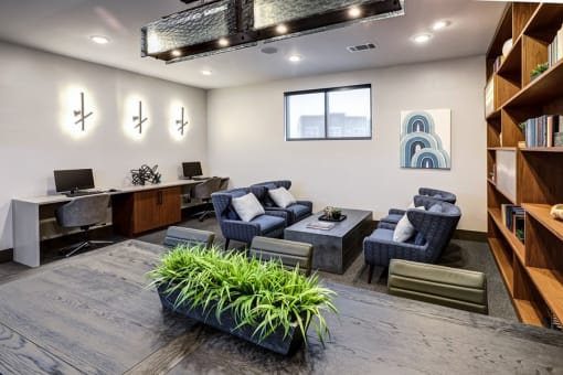 Clubhouse game at Icon Apartment Homes at Ferguson Farm, Bozeman, MT, 59718