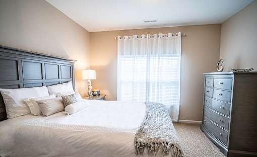 Vintage Creekwood Park bedroom