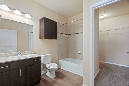 Renovated Bathrooms With Quartz Counters at Residence at Midland, Midland, 79706