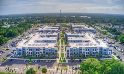 Vintage Winter Park  birds eye view