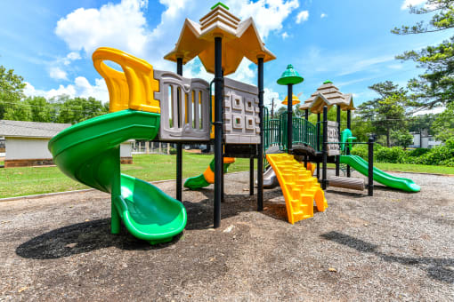 the playground at the whispering winds apartments in pearland, tx