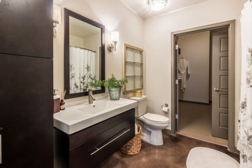Modern Bathroom at Vista Germantown, Nashville