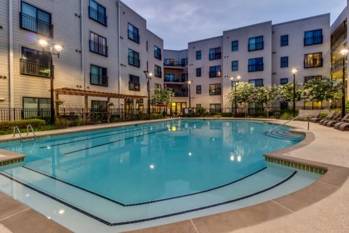 Twilight Pool View at Vista Germantown, Tennessee, 37208