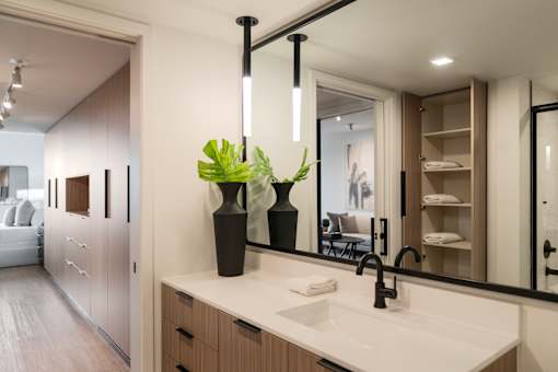 Bathroom in A-layout