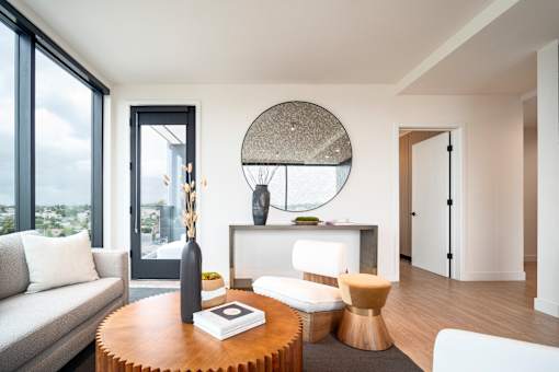 Corner 2-bed F floor plan