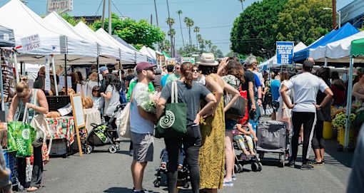 Culver City Farmers Market every Tuesday and Mar Vista Farmers Market every Sunday