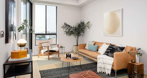 10 foot ceilings in every residence