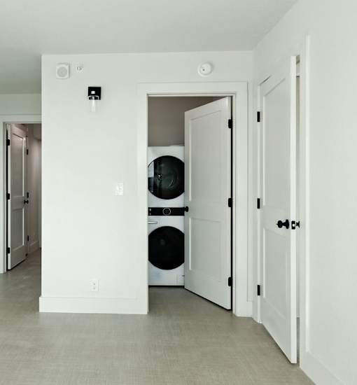 W7th Washer and Dryers in Unit