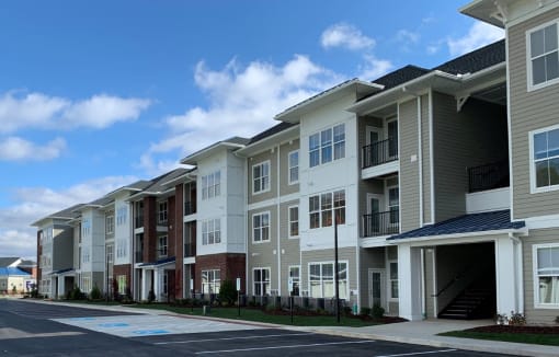 Building view at The Flats at Summit Station, South Park, Pennsylvania