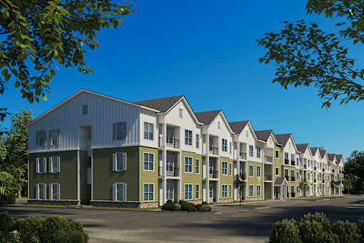 Elegant Exterior View at Greenwood Commons Apartments, Delaware, OH