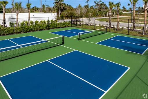 Tennis Courts at Imperial Crossing Luxury Apartment Homes, Bonita Springs, FL