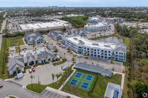 Aerial Exterior View at Imperial Crossing Luxury Apartment Homes, Bonita Springs, FL, 34134