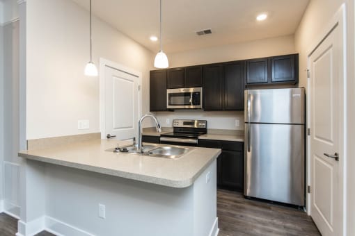 Modern Kitchen at Dooley's Orchard, Ohio