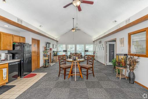 Leasing office at River Valley Apartments in Lancaster, OH.