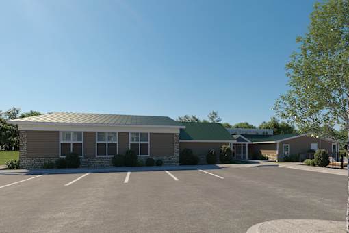Community Clubhouse at Flats at Sugar Run Apartments, Ohio
