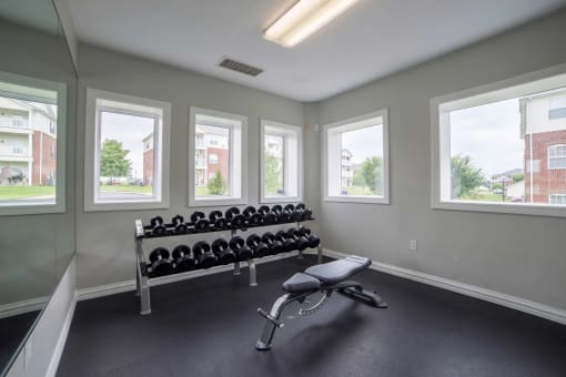 Gym at Fieldstone at Glenwood Crossing, Cincinnati