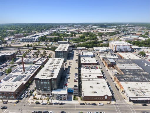 Drone View Of Community at Scott's View, Richmond, VA 23230