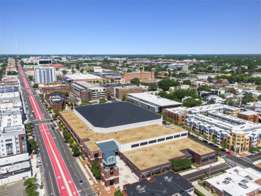 Drone View Of Buildings at Scott's View, Richmond, VA 23230