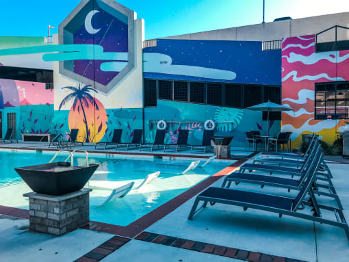 Outdoor Swimming Pool at Scott's View, Richmond, VA 23230