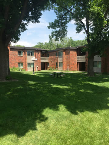 Lush Landscaping at Emerald Court, Iowa City, IA, 52246