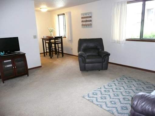 Living Room With Dining Area at Parkside Manor, Iowa, 52241