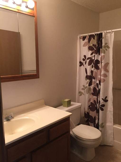 Spacious Bathrooms at Park Place Apartments, Coralville, IA