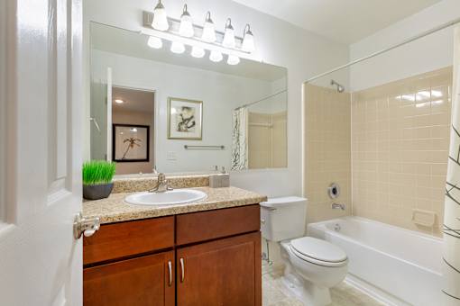 Bathroom at The Courts at Fair Oaks, Fairfax, VA, 22030