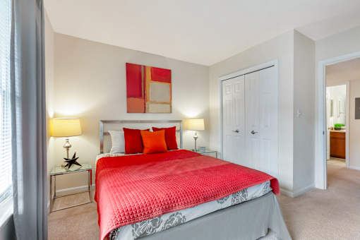 Large Bedroom at The Courts at Fair Oaks, Fairfax