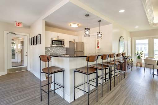Clubhouse Kitchen at The Courts at Fair Oaks, Virginia