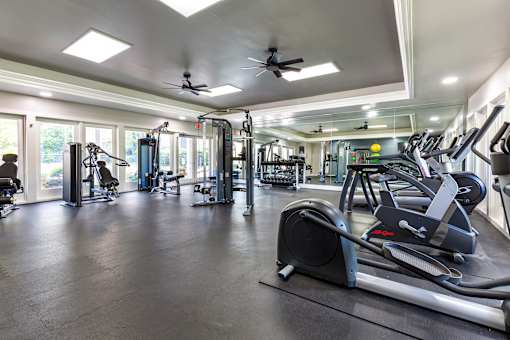 Fitness Center at The Courts at Fair Oaks, Fairfax, VA, 22030