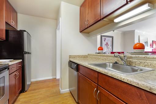 Granite Countertop at The Courts at Fair Oaks, Virginia, 22030