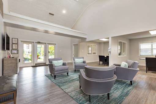 Clubroom at The Courts at Fair Oaks, Fairfax, Virginia