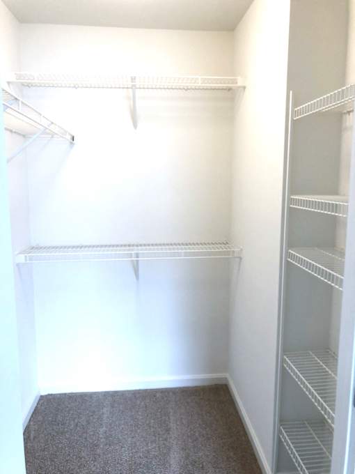 Generous Walk-In Closets With Shelving at The Apartments at Wellington Trace, Maryland, 21703
