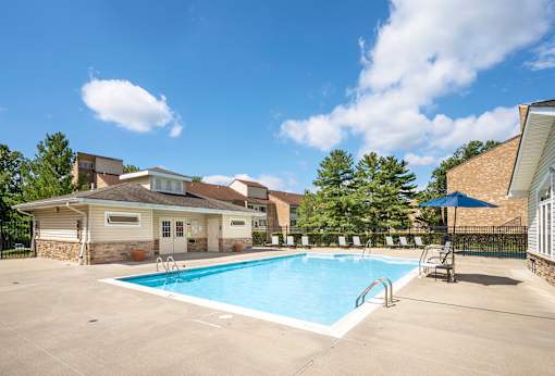 Sparkling Swimming Pool at The Apartments at Elmwood Terrace, Maryland