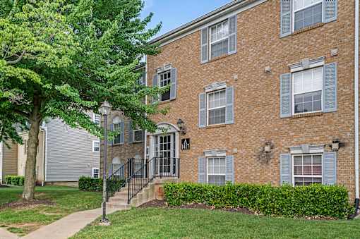 Backside Exterior at The Apartments at Hunters Glen, Frederick, MD, 21702