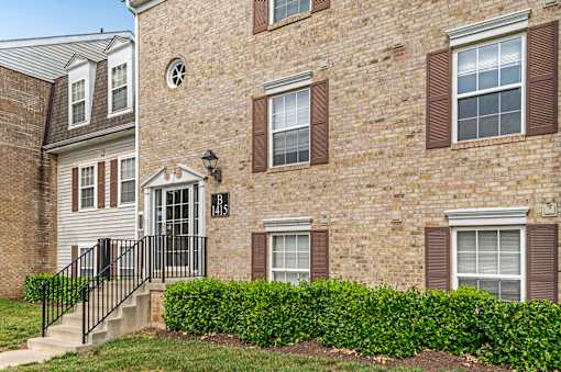 Backside Exterior View at The Apartments at Hunters Glen, Frederick, MD