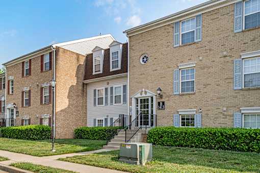 Back Yard at The Apartments at Hunters Glen, Frederick, Maryland